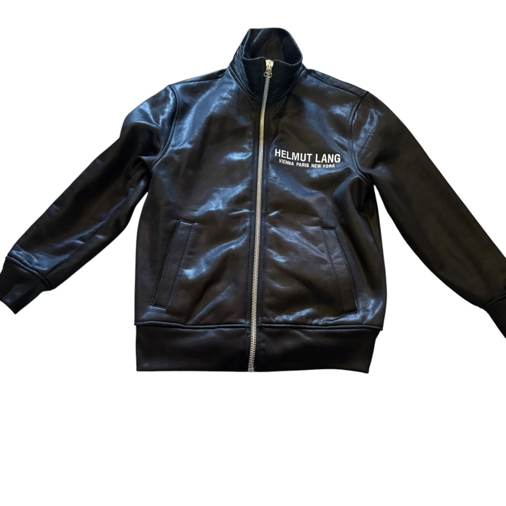 Helmut Lang Black Leather Jacket